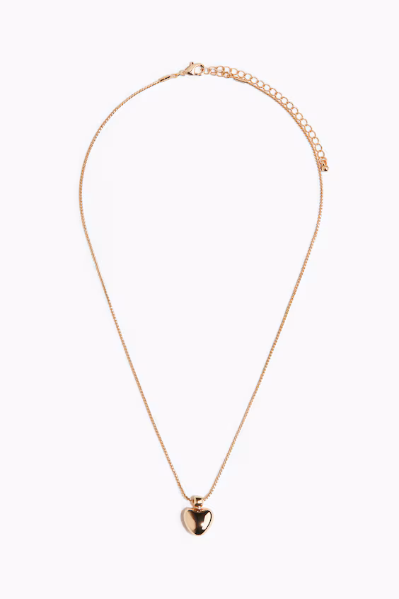 Сердце-подвеска на цепочке