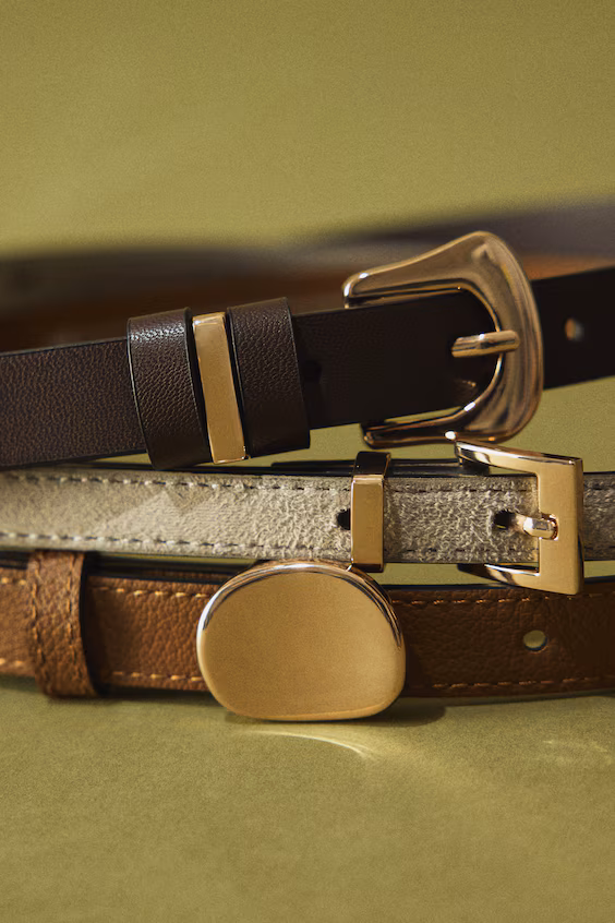 Набор из 3 поясов