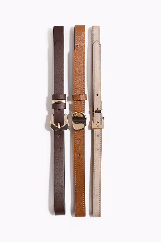 Набор из 3 поясов