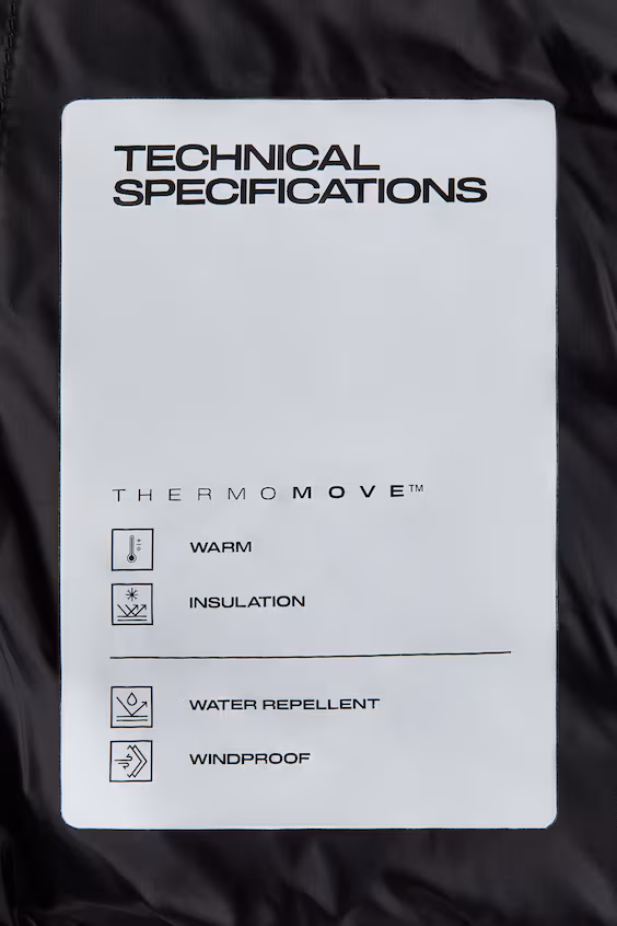 Полужилет на молнии с технологией thermomove™
