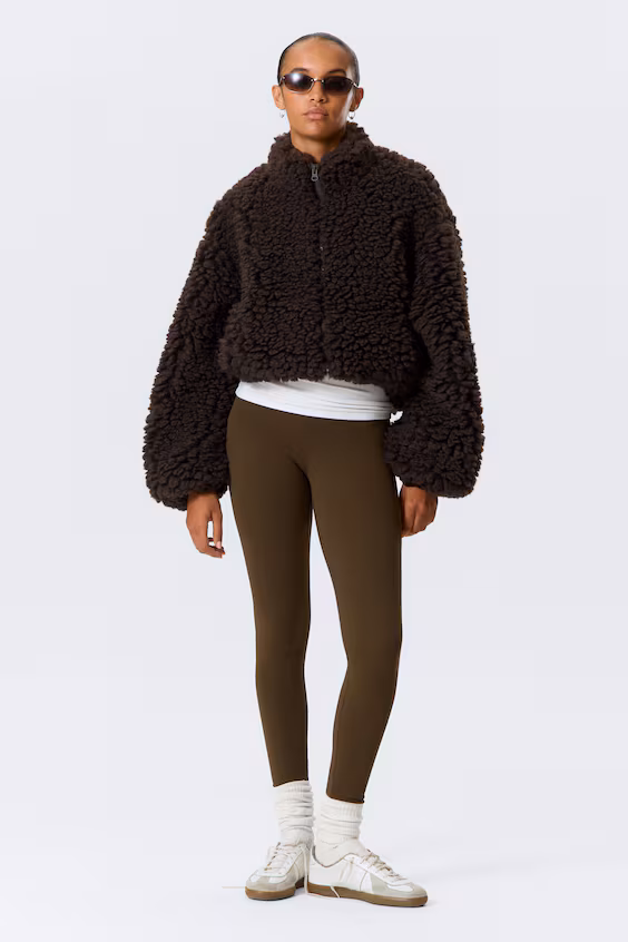 Спортивные леггинсы с высокой посадкой