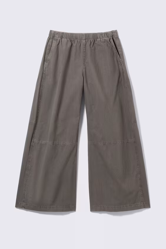 Брюки baggy с опущенной талией