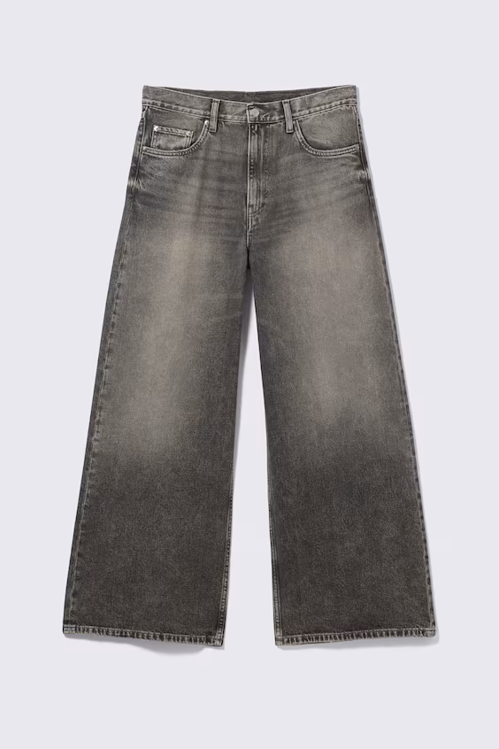 Джинсы унисекс solar loose wide leg