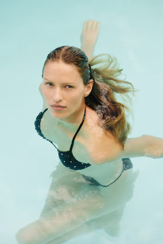 Треугольный лиф бикини с поролоном