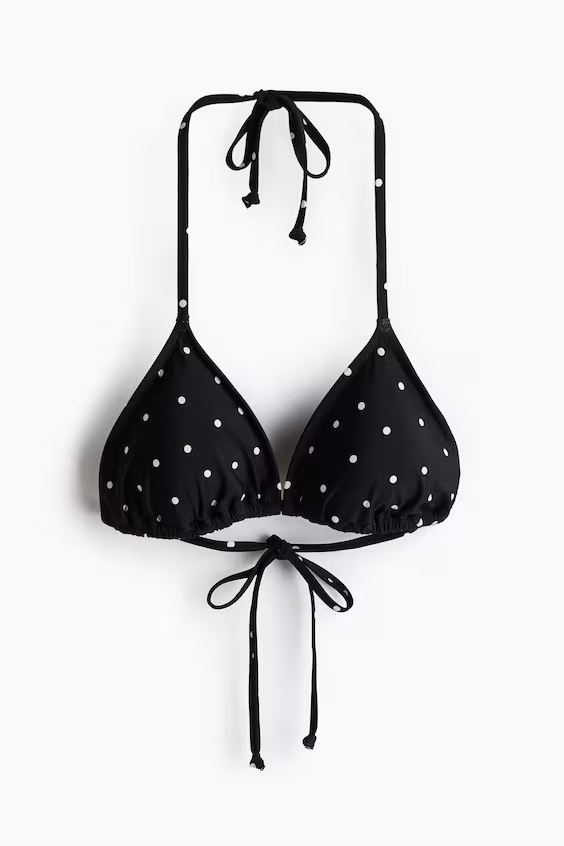 Треугольный лиф бикини с поролоном