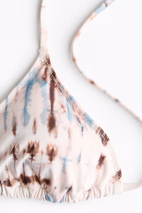 Треугольный топ бикини с подкладкой