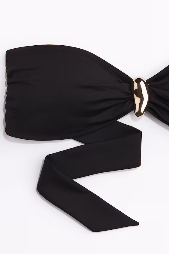 Топ бикини без бретелек с подкладкой