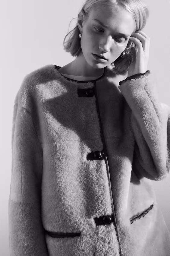 Плюшевое пальто