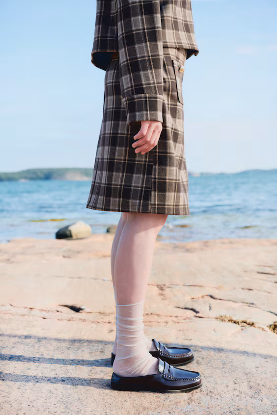 Юбка из плотной ткани