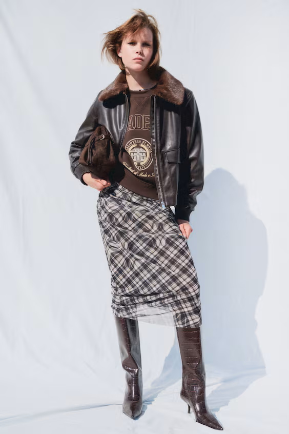 Свитшот с текстовым принтом