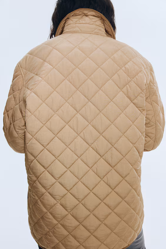 Стеганный пуховик