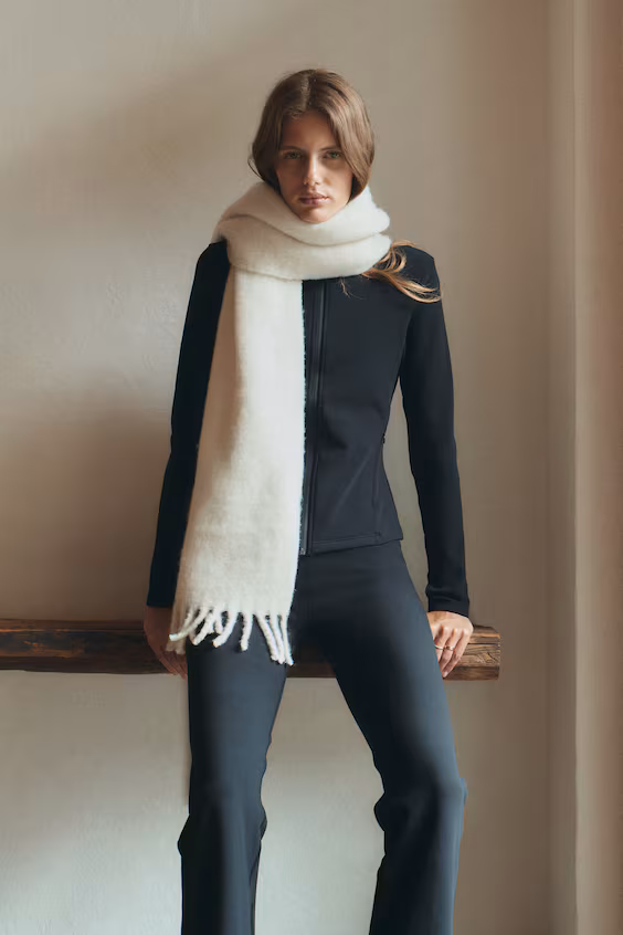 Теплые лосины для спорта с расширенными штанинами и технологией thermomove™