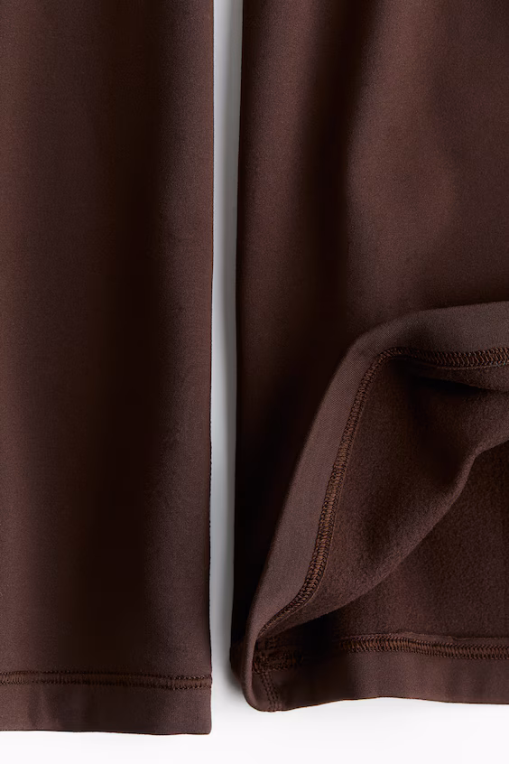 Лосины для спорта с расширенными штанинами из флиса с технологией softmove™