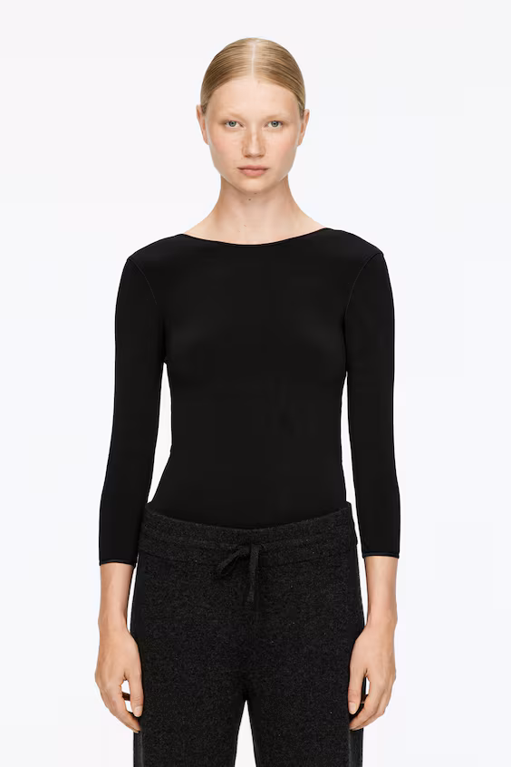 Боди с длинным рукавом