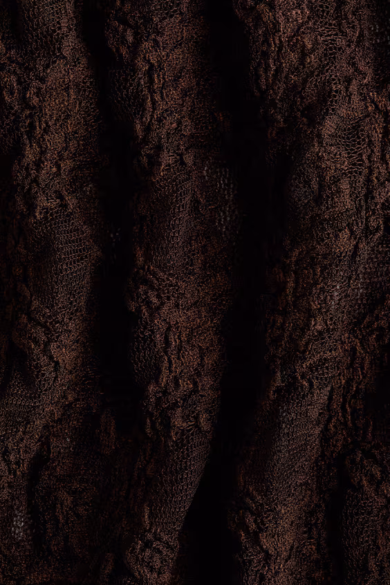 Кружевные брюки с наложенной юбкой