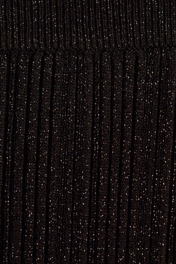 Брюки в рубчик блестящие