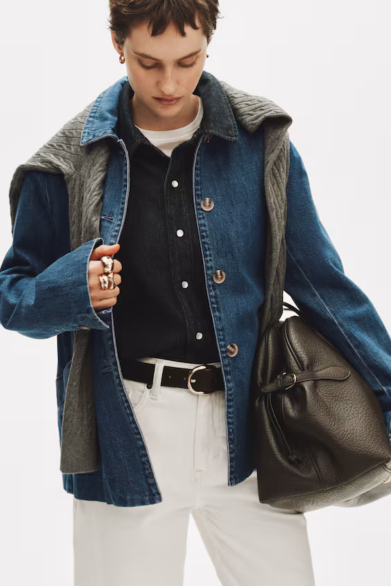 Джинсовый пиджак