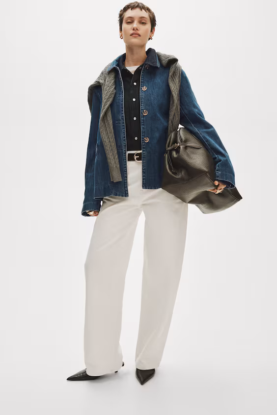 Джинсовый пиджак