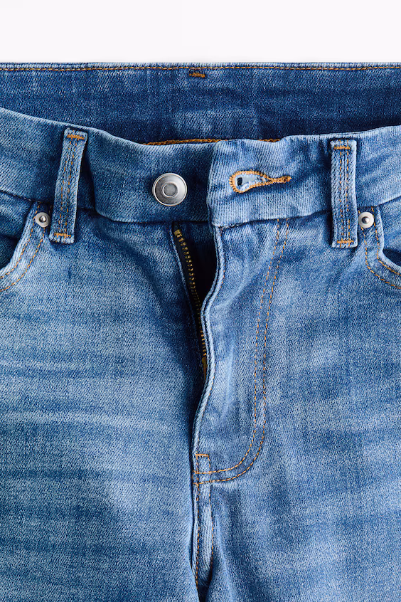 Джинсы широкие с высокой посадкой