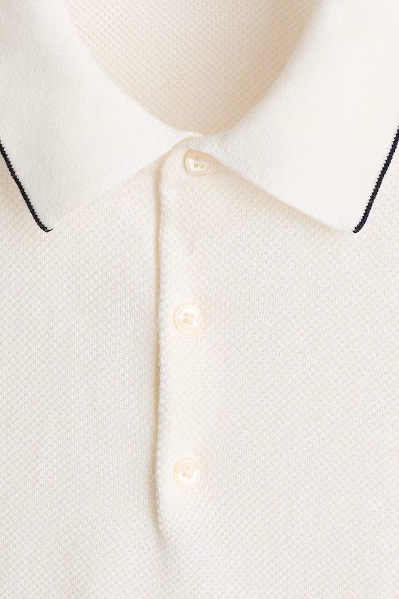 Поло облегающего силуэта