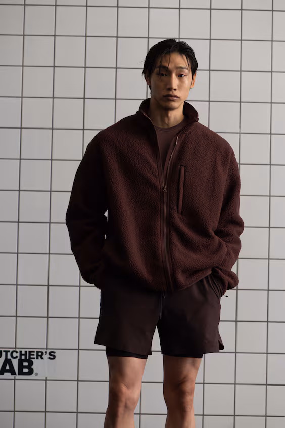 Кофта из мехового меха regular fit