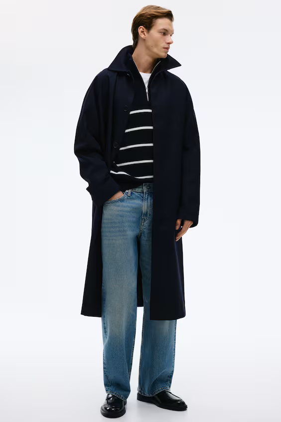 Свитер с молнией regular fit