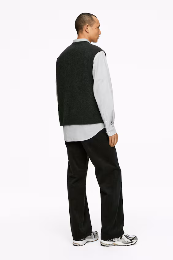 Жилет из шерсти и альпаки