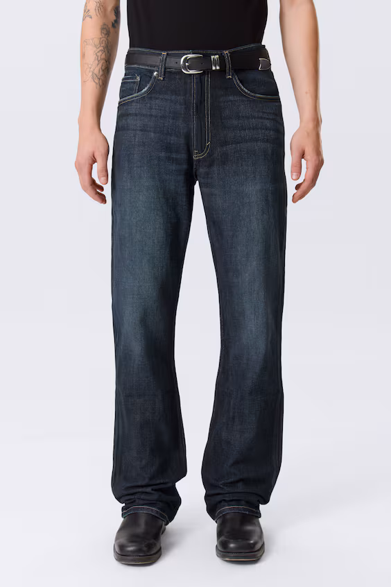 Джинсы mercury mid rise relaxed bootcut leg