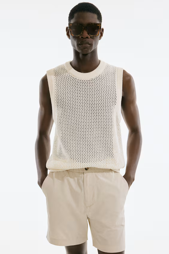 Шорты из поплина свободного кроя