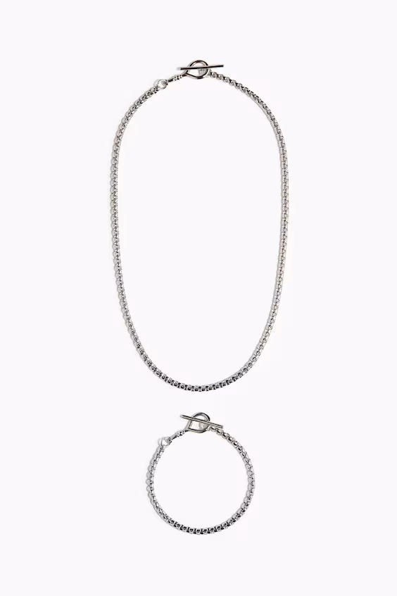 Набор ожерелья и браслета