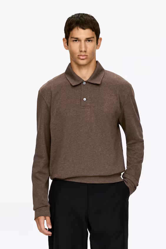 Поло из хлопка и лиоцелла