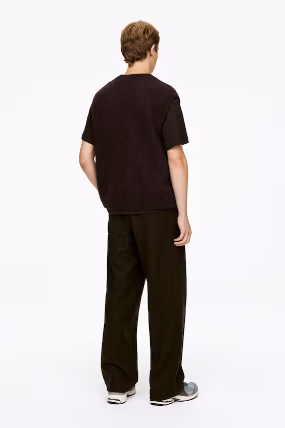 Жилет из шерсти и альпаки