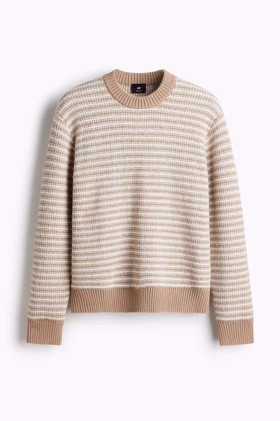 Джемпер с жаккардовым узором regular fit