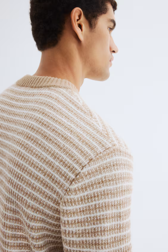 Джемпер с жаккардовым узором regular fit