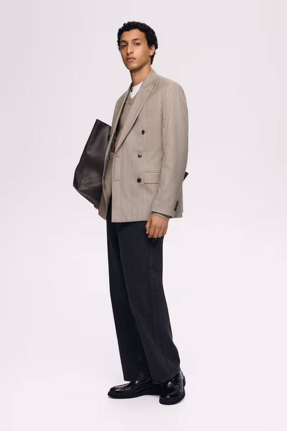 Пальто прямого кроя regular fit