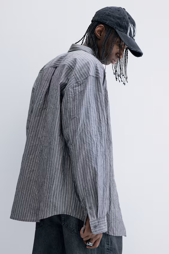 Рубашка в комфортном покрое