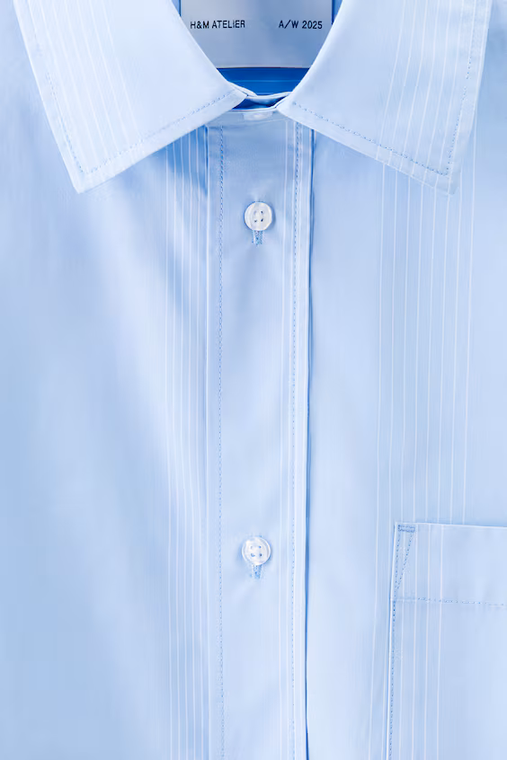 Рубашка в полоску из хлопка