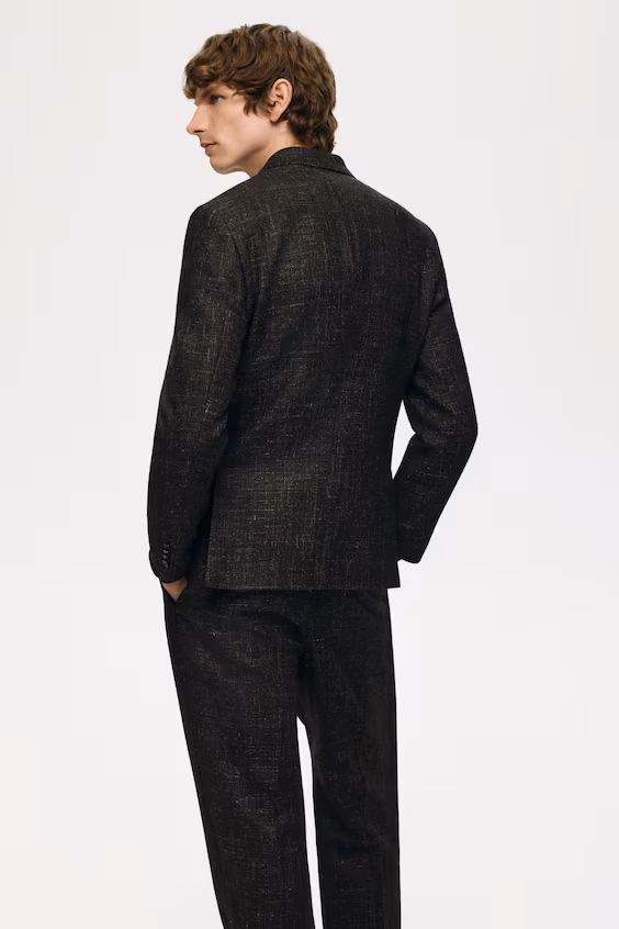 Пальто приталенное из шерстяной смеси regular fit