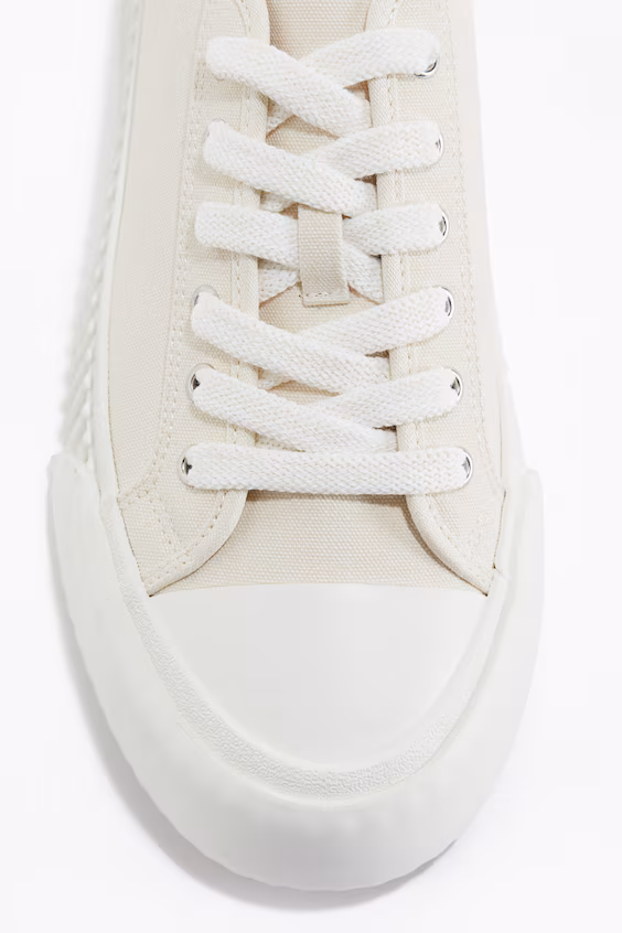 Кеды из хлопковой ткани