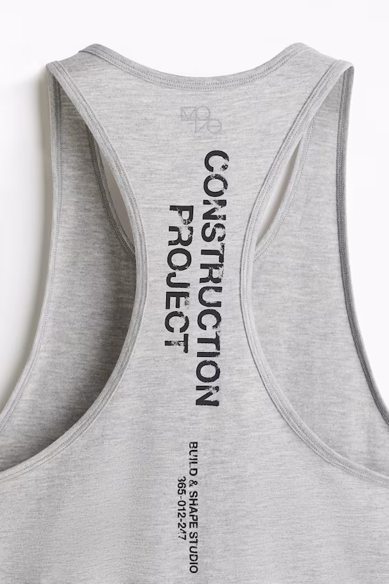 Топ для занятий спортом с технологией drymove™, стандартный покрой