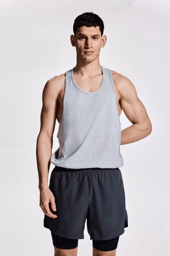 Топ для занятий спортом с технологией drymove™, стандартный покрой