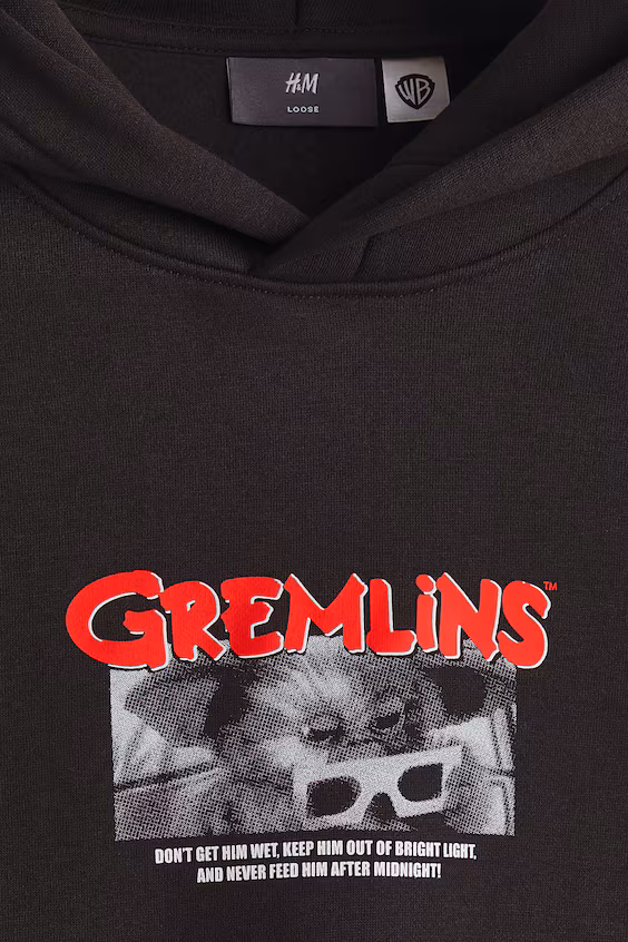 Толстовка с капюшоном свободного кроя