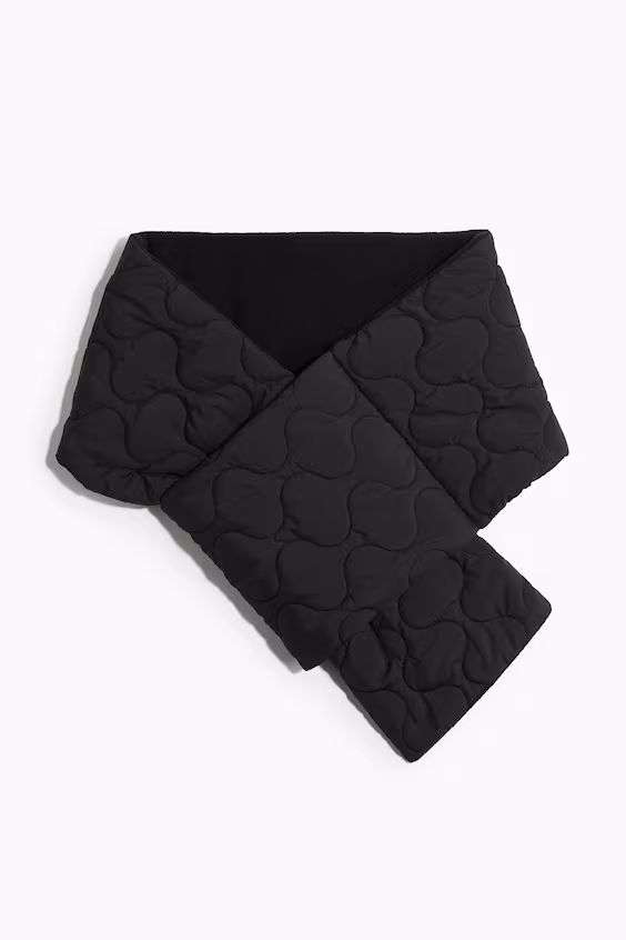 Стеганый шарф