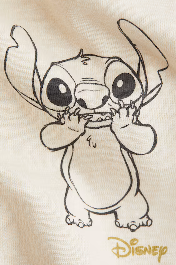 Футболка свободного кроя с принтом