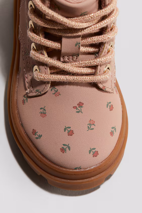 Ботинки на шнуровке h&m