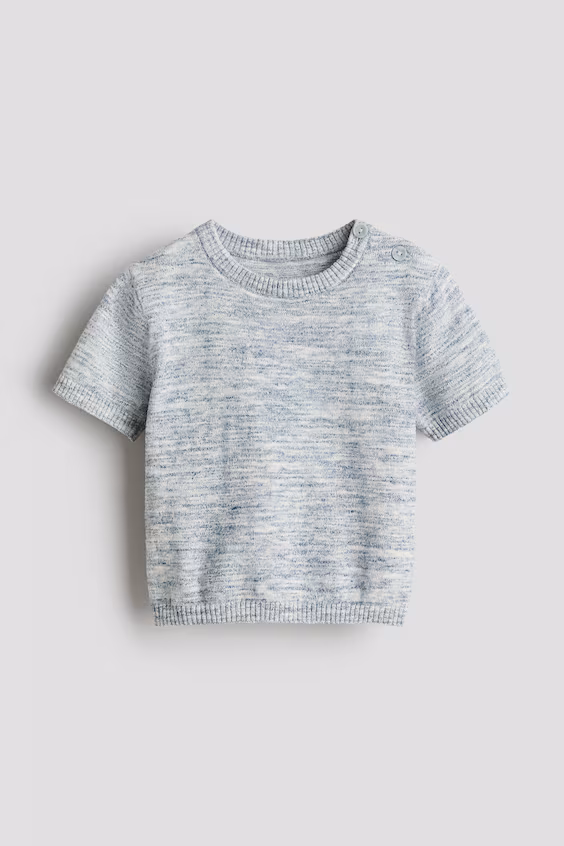 Свитер из хлопкового трикотажа