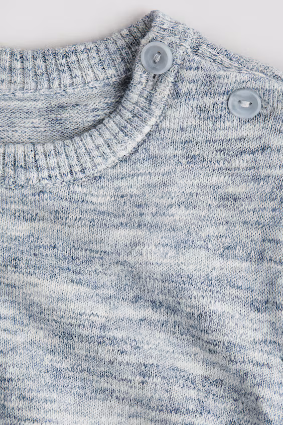 Свитер из хлопкового трикотажа