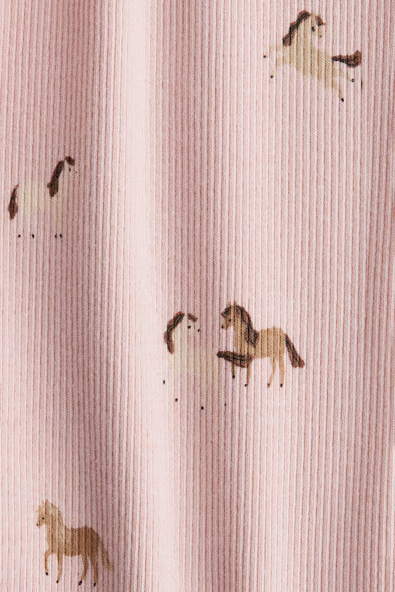 Леггинсы в рубчик из хлопка