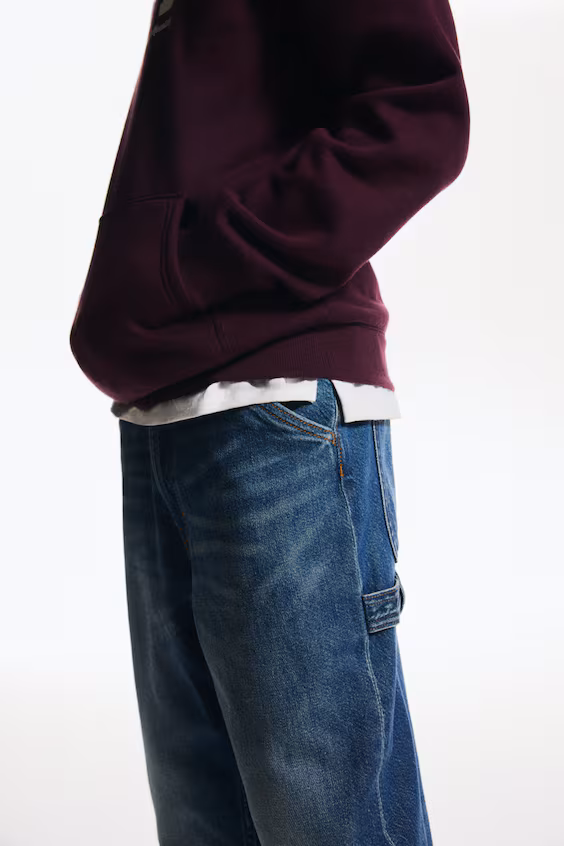 Джинсы loose fit carpenter