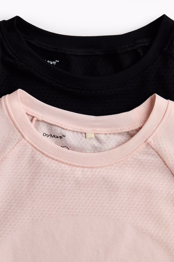 Набор из 2 спортивных свитшотов seamless с технологией drymove™